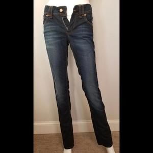 GALLIANO DARK BLUE STRAIGHT LEG SIZE 26 JEAN